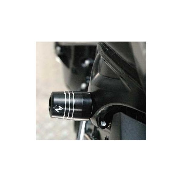 BMW K1200R フレームスライダー ブラック MVモトラッド
