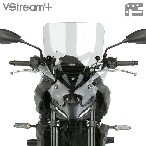 MT-07(2018)/ヤマハ ミドルスクリーン ヤマハ MT-07 25- VStream+ ミドル スクリーン ウインドシールド