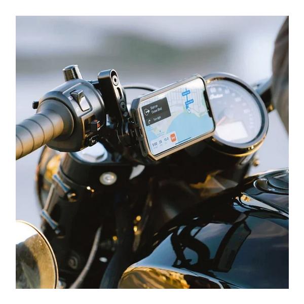 バイク用 スマホホルダー クラッチコントロールマウント ブラック 