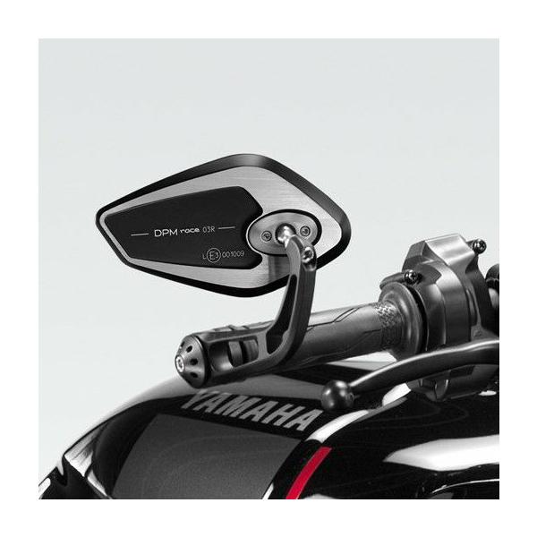XSR900 22- バーエンドミラー SS EVO シルバー/ブラック Eマーク付き