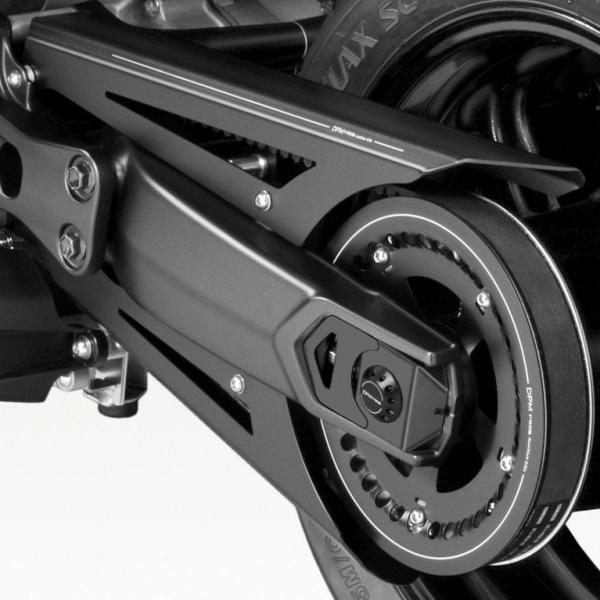 TMAX530/560 ベルトカバー アルミ ブラック DPM : モトパーツ バイク 