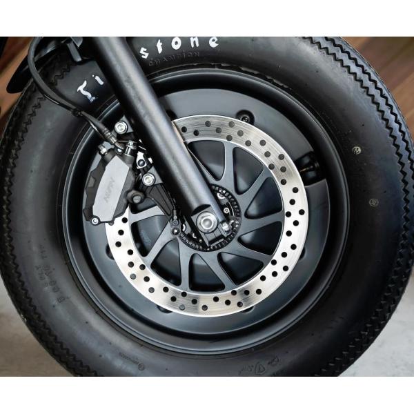 送料無料　レブル250 500 ホイールカバー マットブラック 取り付けボルト付 motoparts_rb0083