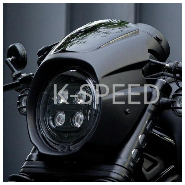 レブル250/500 ヘッドライトカバー Diabolus K-SPEED : モトパーツ