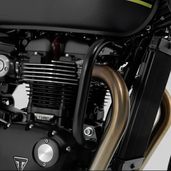 SW-MOTECH ボンネビルT100/T120 スピードツイン900/1200 2023〜 エンジンガード ブラック