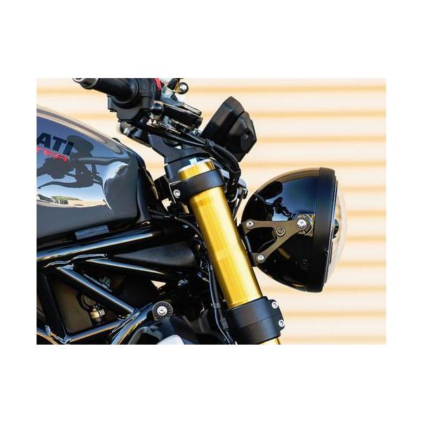 MOTODEMIC EVO-S LED ヘッドライト Monster 797/821/1200 グラファイト