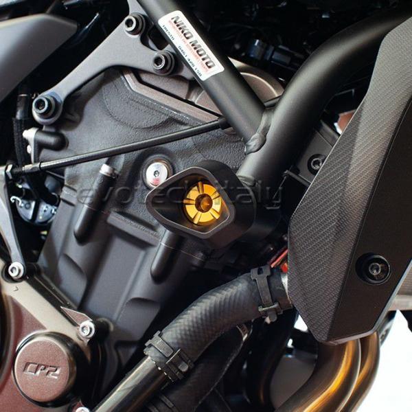 美品 SWモテック フロントスポイラー アンダーガード MT-07 XSR700 美