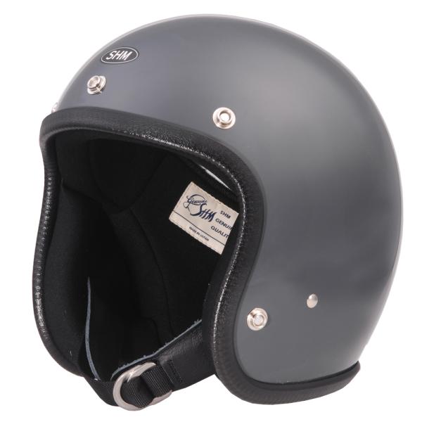 SHM Genuine ジェットヘルメット ガンシップグレー
