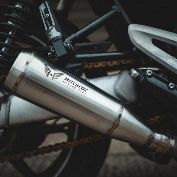 トライアンフ スピードツイン1200 スリップオンマフラー HITCHCOX