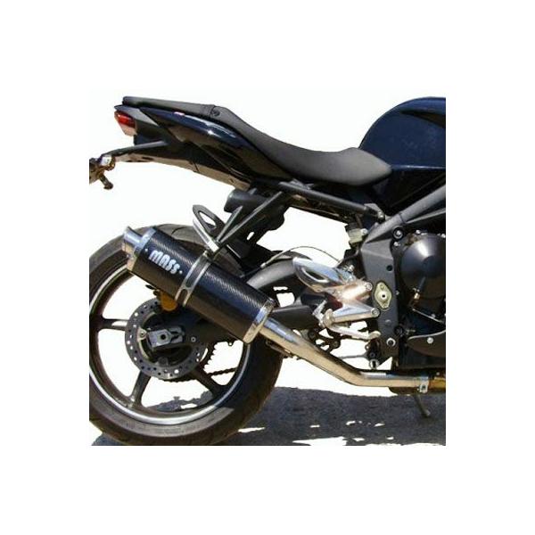 トライアンフ ストリートトリプル675 オーバルカーボン カット