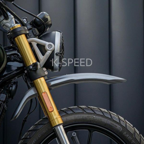 トライアンフ スクランブラー400X ハイフェンダー グレー K トライアンフ スクランブラー400X ハイフェンダー グレー K