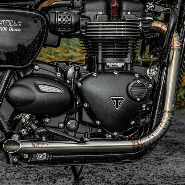 トライアンフ ボンネビルT120 ドラッグフルエキゾーストシステム