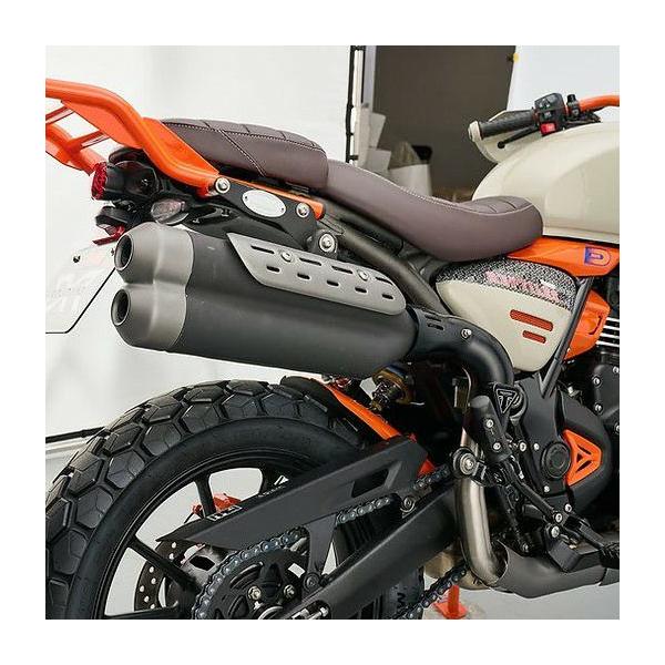 トライアンフ スクランブラー400X/XC スピード400 リンクパイプ for