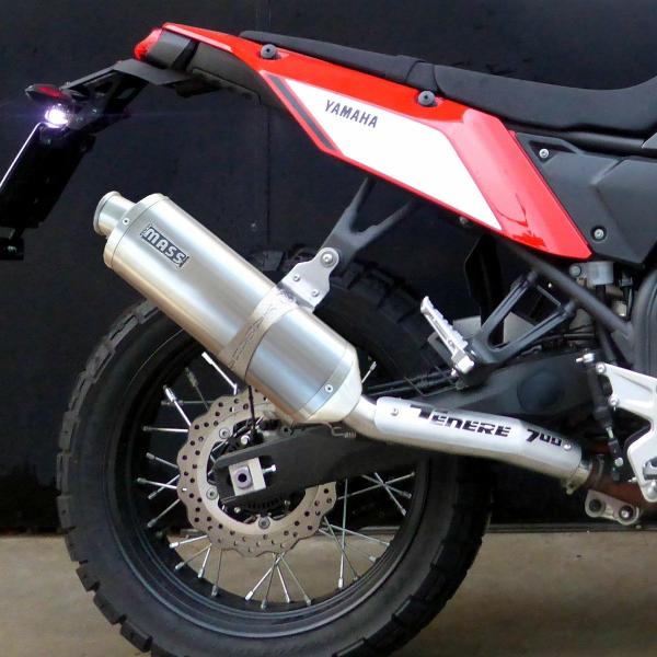 テネレ700 (19-26) MASS Exhaust オーバルステンレス スリップオン