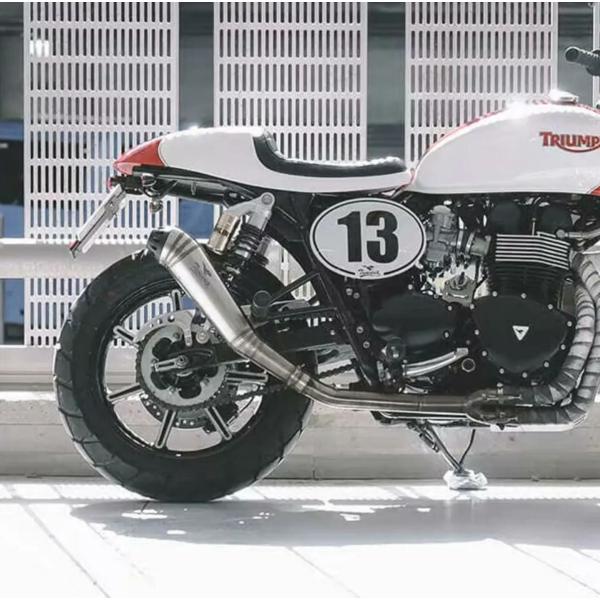 トライアンフ 空冷ボンネビルT100/スラクストン900 ダルア サイド