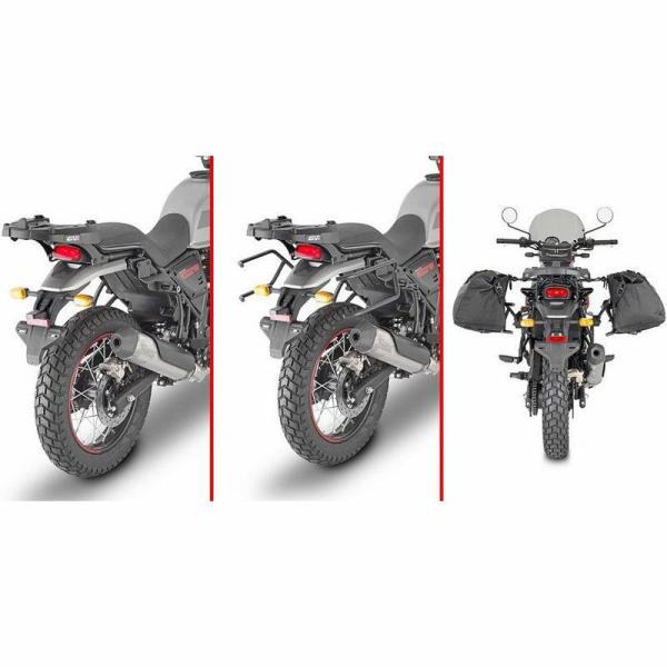 WEST. グッズ ロイヤルエンフィールド スクラム411 22-24 サイドバッグサポート