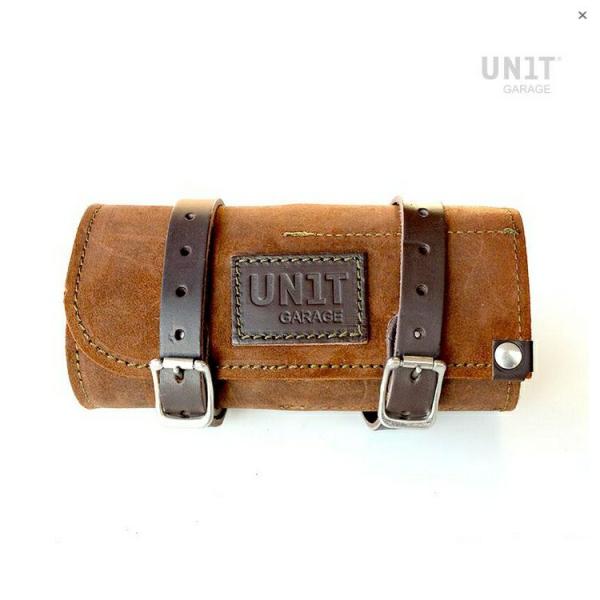 ツールバッグ スプリットレザー チョコレートブラウン UNIT GARAGE ツールバッグ スプリットレザー チョコレートブラウン UNIT GARAGE
