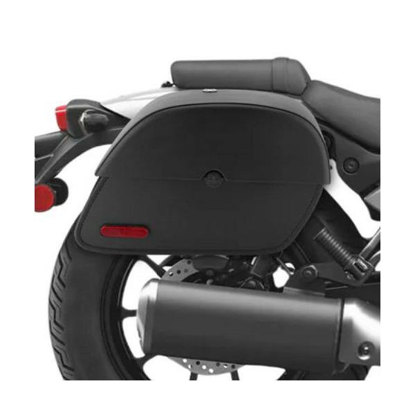 カワサキ エリミネーター サドルバッグ ブラックレザー 28L 左右セット