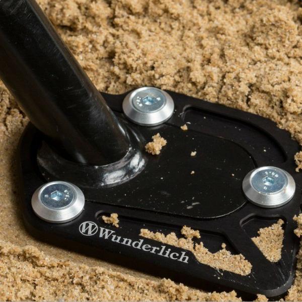 【商品説明】ワンダーリッヒ（Wundelich）製 R1250GS/1200GS プレミアムスタンダード（ローダウン仕様）用 サイドスタンド エクステンション。GSのための追加保険：フル積載時やゆるい路面では、サイドスタンドに支持されたGS...