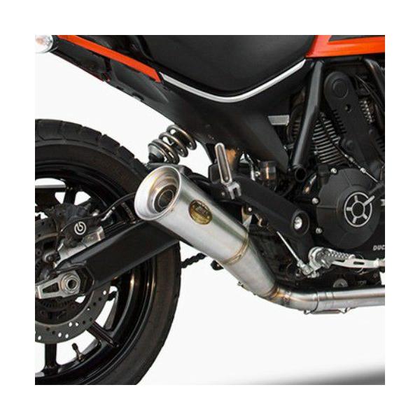 DUCATI スクランブラーSixty2 16-19 スリップオンマフラー