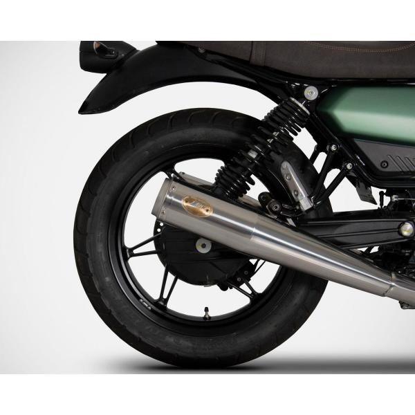 MOTO GUZZI(モトグッチ)  V7 850  スリップオンマフラー ミラーポリッシュ EURO5適合Eマーク付 ZARD