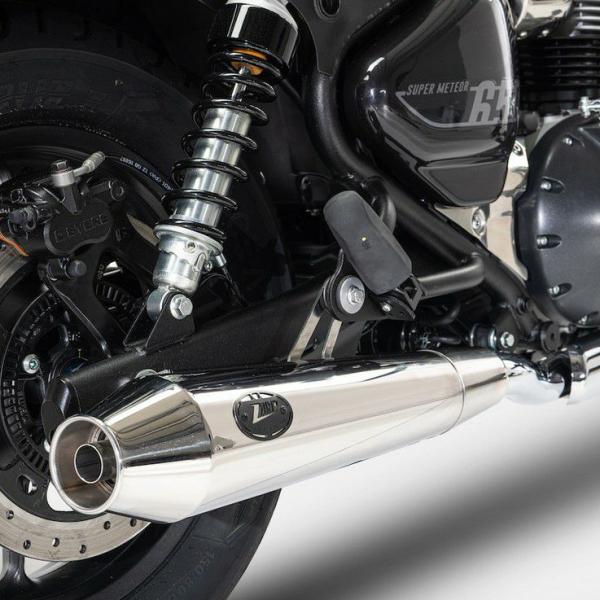 RHINO RACING super meteor650用マフラー　中古 RHINO RACING super meteor650用マフラー 中古