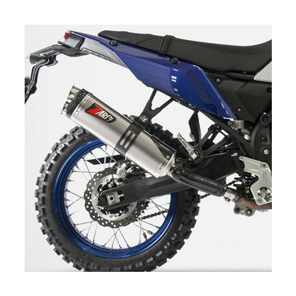 テネレ700 19-21 スリップオンマフラー Eマーク付き チタン サテン