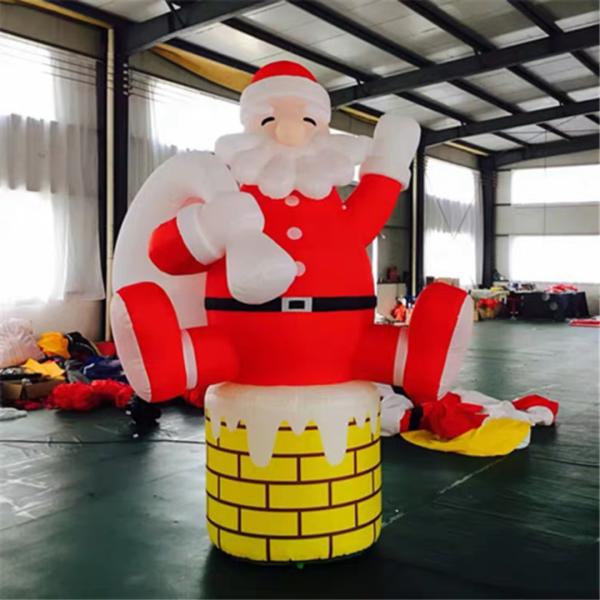 クリスマス飾り サンタさん デコレーション 膨らます イベント 庭 屋外