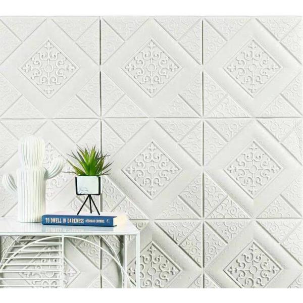 A34009 50�� 70cm×70cm �w�i�� 3D���̃����K�͗l�ǎ� �h�� �����h�~ �J�r�h�~�@�F�I�т܂�