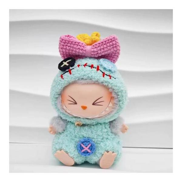 新品2点セット labubuラブブぬいぐるみ服17cm着せ替え着ぐる