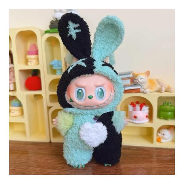 新品2点セット labubuラブブぬいぐるみ服17cm着せ替え着ぐるみ