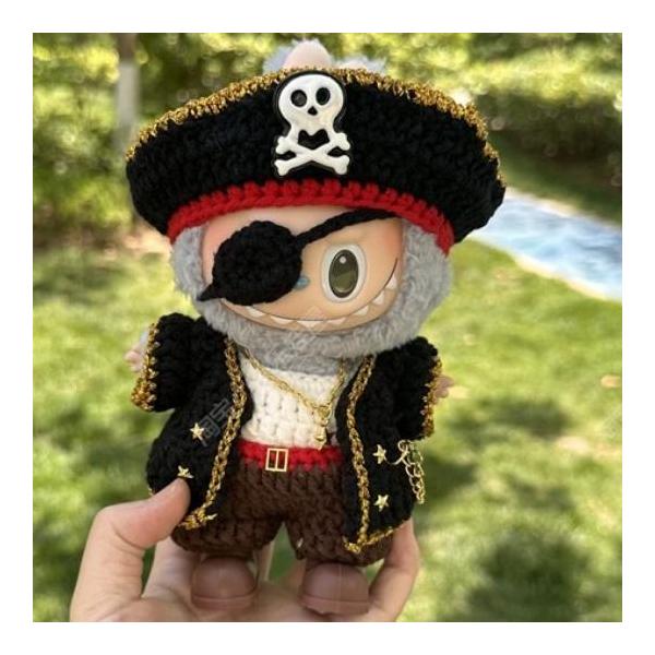 15/17 センチ Labubu ぬいぐるみ着せ替え服❤5点SET 新品5点セット labubuラブブぬいぐるみ服17cm着せ替え着ぐるみ