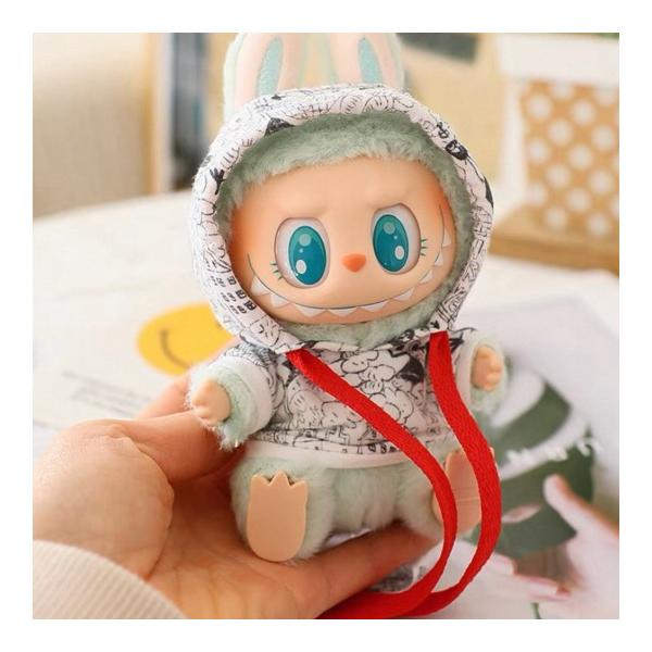 新品 labubuラブブぬいぐるみ服17cm着せ替え着ぐるみ : 夢ハウス