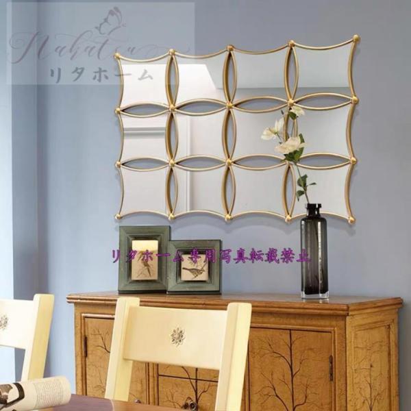 クラシック装飾壁掛け鏡 62✖️82 大きめ FLYMEe Vert Mirror / フライミーヴェール ミラー #103962