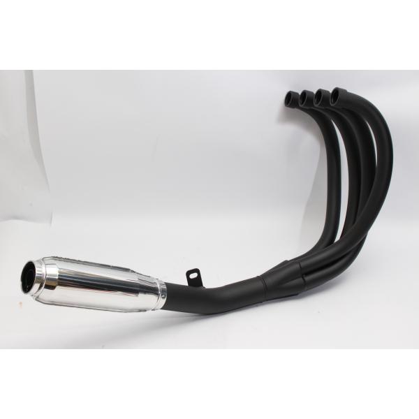 国内有名メーカーの熟練された職人さんが丁寧に１本1本作成された、綺麗な曲げのフルエキゾーストマフラーです。低音の迫力あるサウンドとスタイルをお楽しみ下さい。ボルト１本でインナーサイレンサー脱着交換できます。ノーマルステップ対応、サイレンサー...