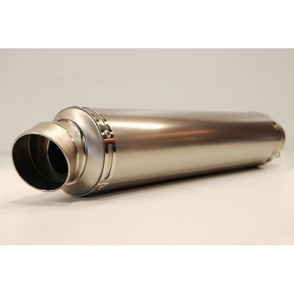 バグース 汎用 汎用チタンサイレンサー ロゴ無し 差込＆φ60.5 外径