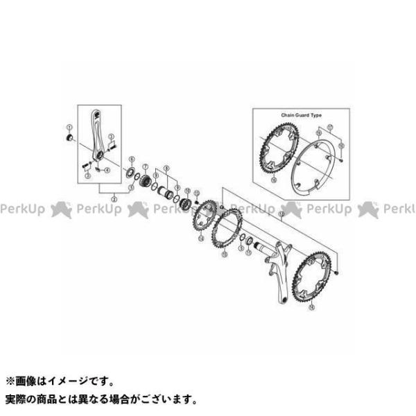 �V�}�m�i���]�ԁj Y1NC98030 FC-3503 50T L �`�F�[���K�[�h SHIMANO