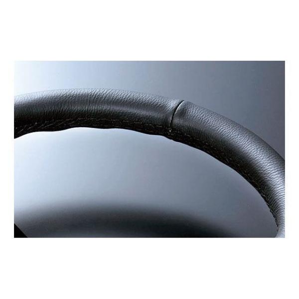 D1 SPEC DEEP70 ステアリング 33パイ ブラックレザー/ブラックステッチ D1 SPEC