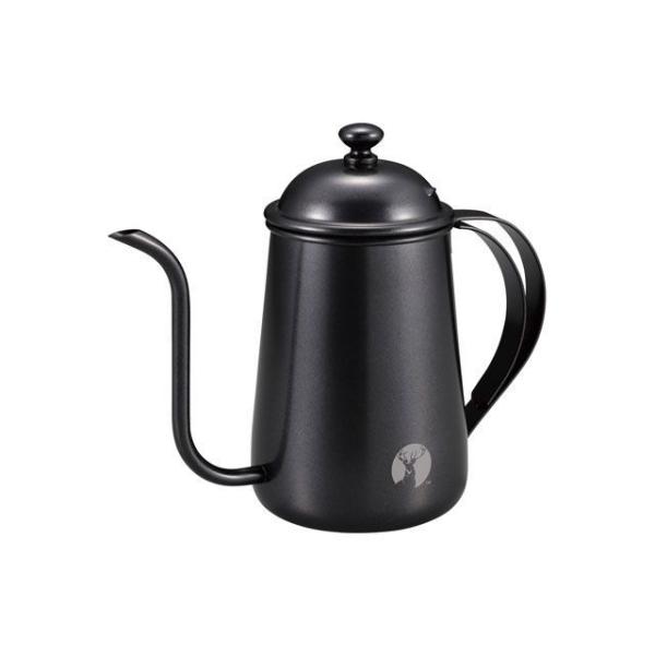 キャプテンスタッグ アルゴ ドリップポット700ml ブラック CAPTAIN STAG