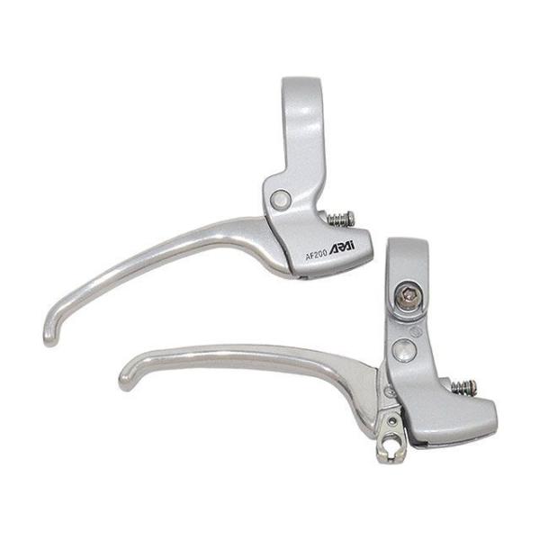 ●メーカー名：アライ（自転車） / Arai(アライ)●商品名：AF200 アルミブレーキレバー シルバー（シルバー）メーカー品番：AF200JANコード：4510676834015シルバー■一般車用ブレーキレバー■アルミニウム製■リーチ調...