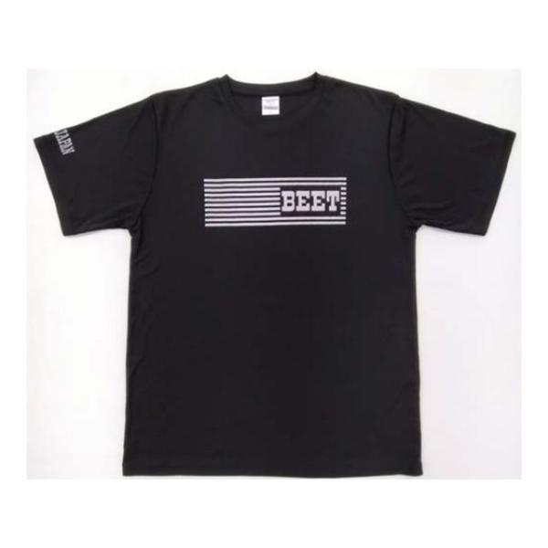 ビートジャパン ドライTシャツ Type2（黒地/銀ラメ） サイズ XL BEET