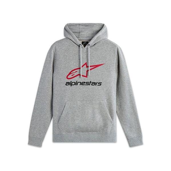 アルパインスターズ フーディ オールウェイズ V3（グレーヘザー/レッド） サイズ S Alpinestars アルパインスターズ（alpinestars） フーディ オールウェイズ V3