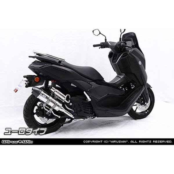 WirusWin（ウイルズウィン） NMAX125用 ロイヤルマフラー ユーロタイプ