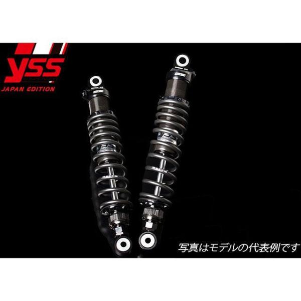 CB750K リアクッションASSYセット(メッキボディ/黒スプリング) YSS YSS CB750K/K2-K6 リアサスペンションツインショックRZ362