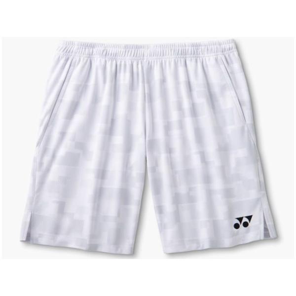 YONEX（ヨネックス） 15258 メンズニットハーフパンツ（ホワイト