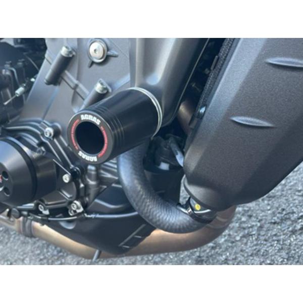 アグラス レーシングスライダー フレームタイプ φ50 ジュラコン（R） ホワイト（ロゴ有） AGRAS