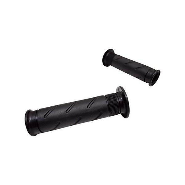 【メーカー直送】アルキャンハンズ 汎用 LCグリップ タイプ2 貫通 ブラック 125mm ALCANhands