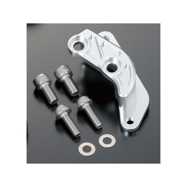 ポッシュフェイス GROM/MSX125 BREMBO 4podsフロントキャリパーサポート カラー シルバー POSH Faith