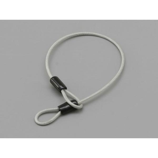 ●メーカー名：デイトナ / DAYTONA●商品名：汎用ワイヤーケーブル　500mmメーカー品番：75633JANコード：4909449399330ヘルメットロックと併用がおすすめ！あごひものDカンが奥まった海外製ヘルメットをバイクに固定す...