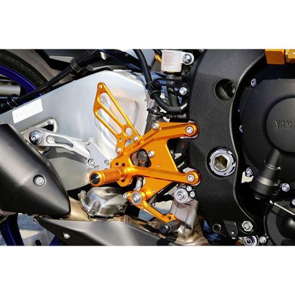 ベビーフェイス MT-10/SP/FZ-10 バックステップキット カラー ブラック 