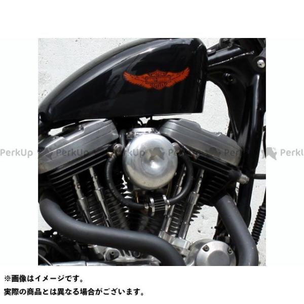 ヒデモ 大注目 ハーレー汎用 Hdmキャブカバーボルトオンassy ヘソパン S Bキャブ用 Motorcycle Hide 仕上げ加工 ポリッシュ